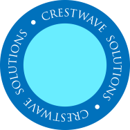 Crestwave brand badge